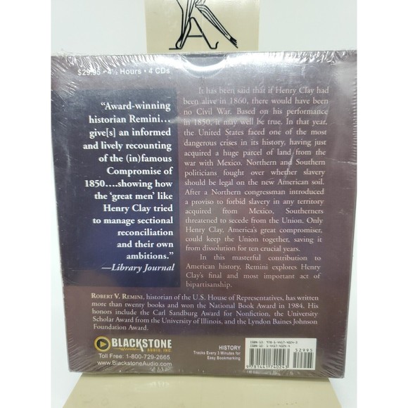 At the Edge of the Precipice by Robert V. Remini 2010 Unabridged CD 978144174024 - Picture 3 of 4